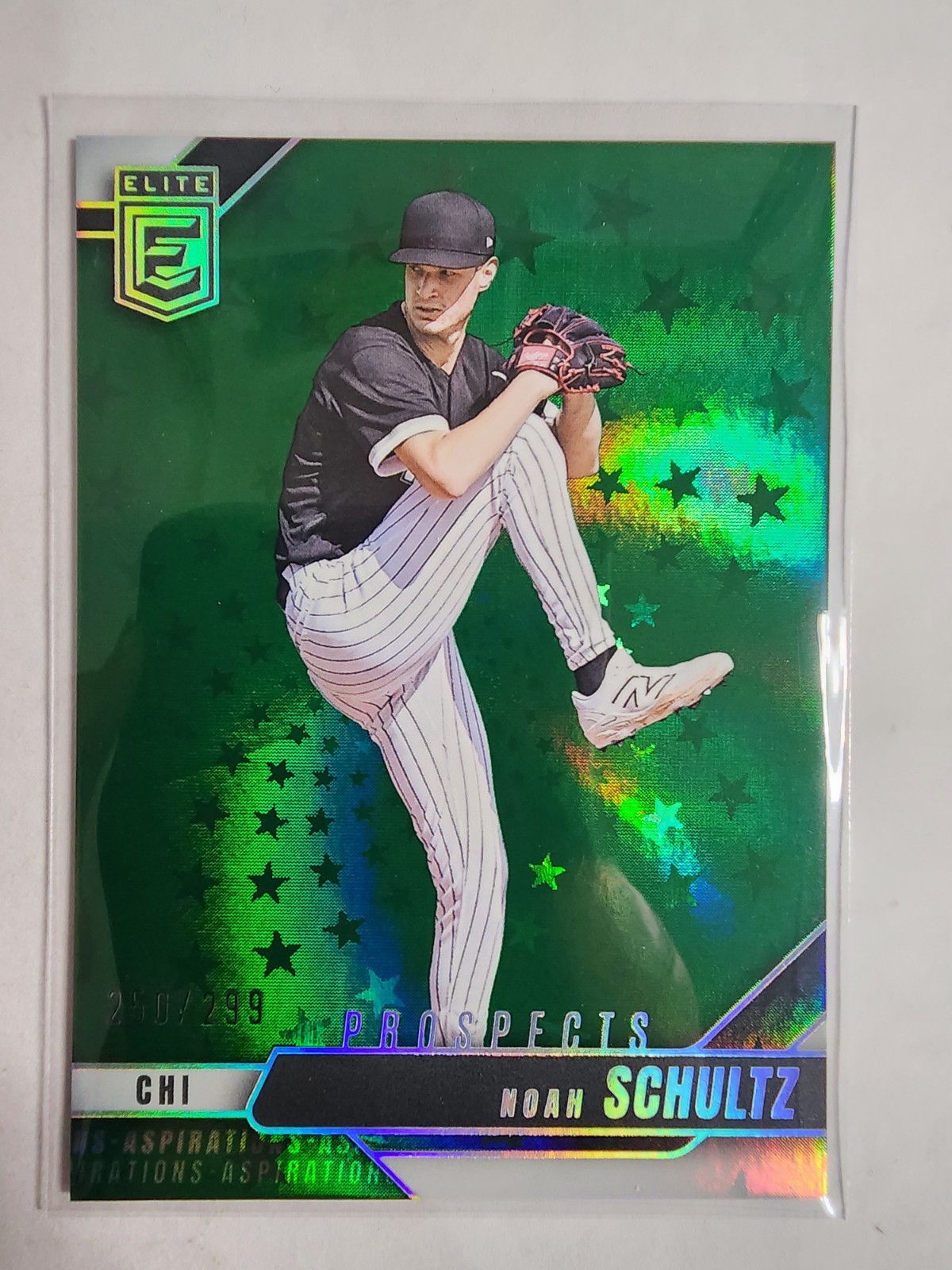 2026 Panini Donruss Elite - Prospects Noah Schultz #130 Aspiration Stars /299 RC