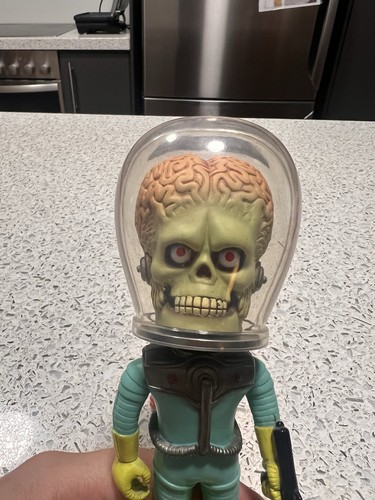 Funko 2012- Wacky Wobbler- Mars Attacks Bobble head-Alien Martian Topps OOB - Picture 5 of 12