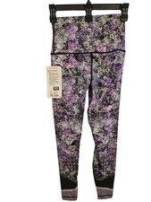 LULULEMON WUNDER UNDER CROP HIGH-RISE LEGGINGS SIZE 6