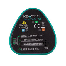 Kewtech KEWCHECK103 Mains Wiring 240v Socket Tester - New model