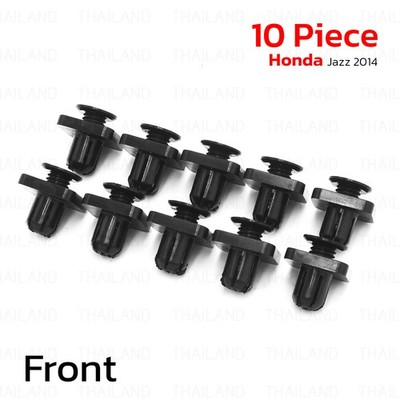 10x Clips Engine Under Cover Fits Honda Jazz Fit GK Hatchback 2015 - '20