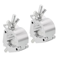 2Pcs Light Truss Clamps Lighting Pipe O Clamp for 1.18-1.22" OD 150lb Single