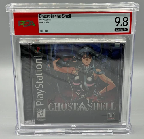 Ghost in the Shell Sony PlayStation PS1 Black Label Sealed New PSA 9.8 A+ Graded