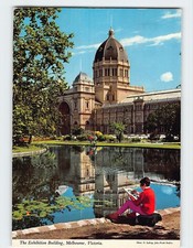Postcard Exhibition Building Melbourne Victoria Australia