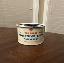 Vintage Johnson & Johnson Red Cross 1  Adhesi...