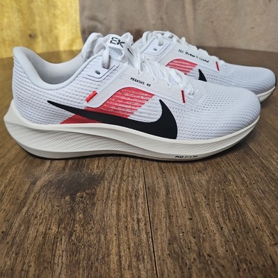 Nike Air Zoom Pegasus 40 Size 7 Eliud Kipchoge Red Coconut Milk FJ0686-100 Rare