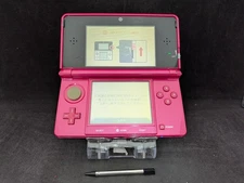 B1454 Nintendo 3DS console Gross Pink Japan w/pen fx
