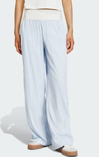adidas Originals Poplin Pants Women Lifestyle Casual Loose Pants AsiaFit KE1073