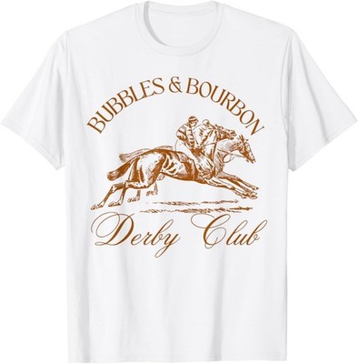 Bubbles and Bourbon Derby Club T-Shirt