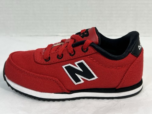 New Balance 501 Trackster Ripple Sole Sneakers - Red w/Black - Toddler Size 9 - Picture 5 of 12