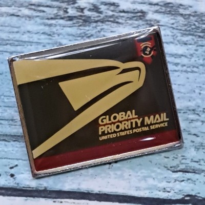 USPS Employee Pin Post Office - Global Priority Mail