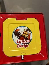 Vintage Curious George Jack-in-the-Box 1995 Schylling Green Monkey