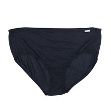 Jockey Women's Underwear Elance Supersoft Brief Panties Black 10 New