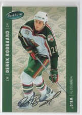 2005-06 Parkhurst Facsimile Auto Parallel Derek Boogaard 067/100 Minnesota Wild