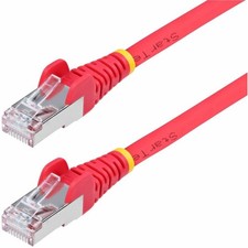StarTech NLRD6FCAT6APATCH 6ft Red CAT6a Ether...