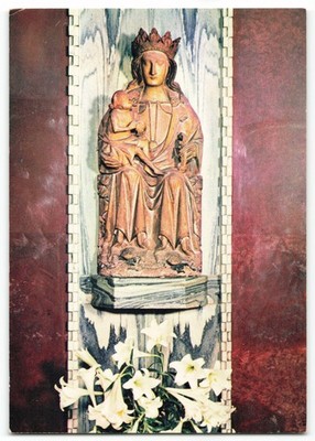 Westminster Cathedral 15th Century Alabaster Statue Postcard