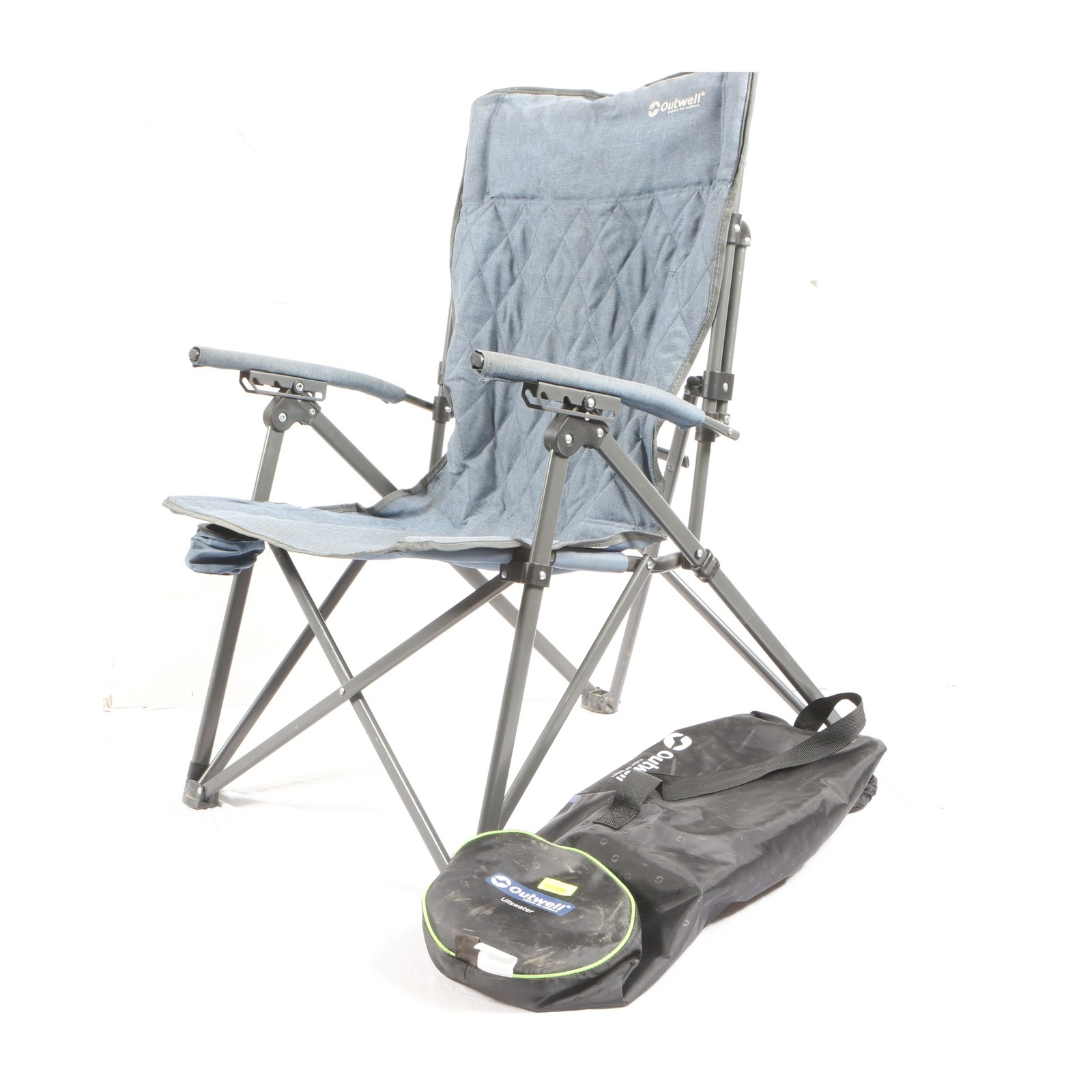 Outwell Ullswater Camping Chair Folding Chair Armchair... + Defect (280756)