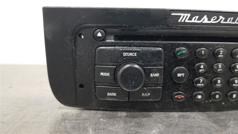 09 MASERATI GRANTURISMO RADIO AUDIO RECEIVER HEAD UNIT 246381