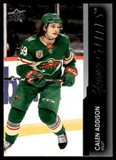 2021-22 Upper Deck Young Guns Calen Addison Rookie Minnesota Wild #227