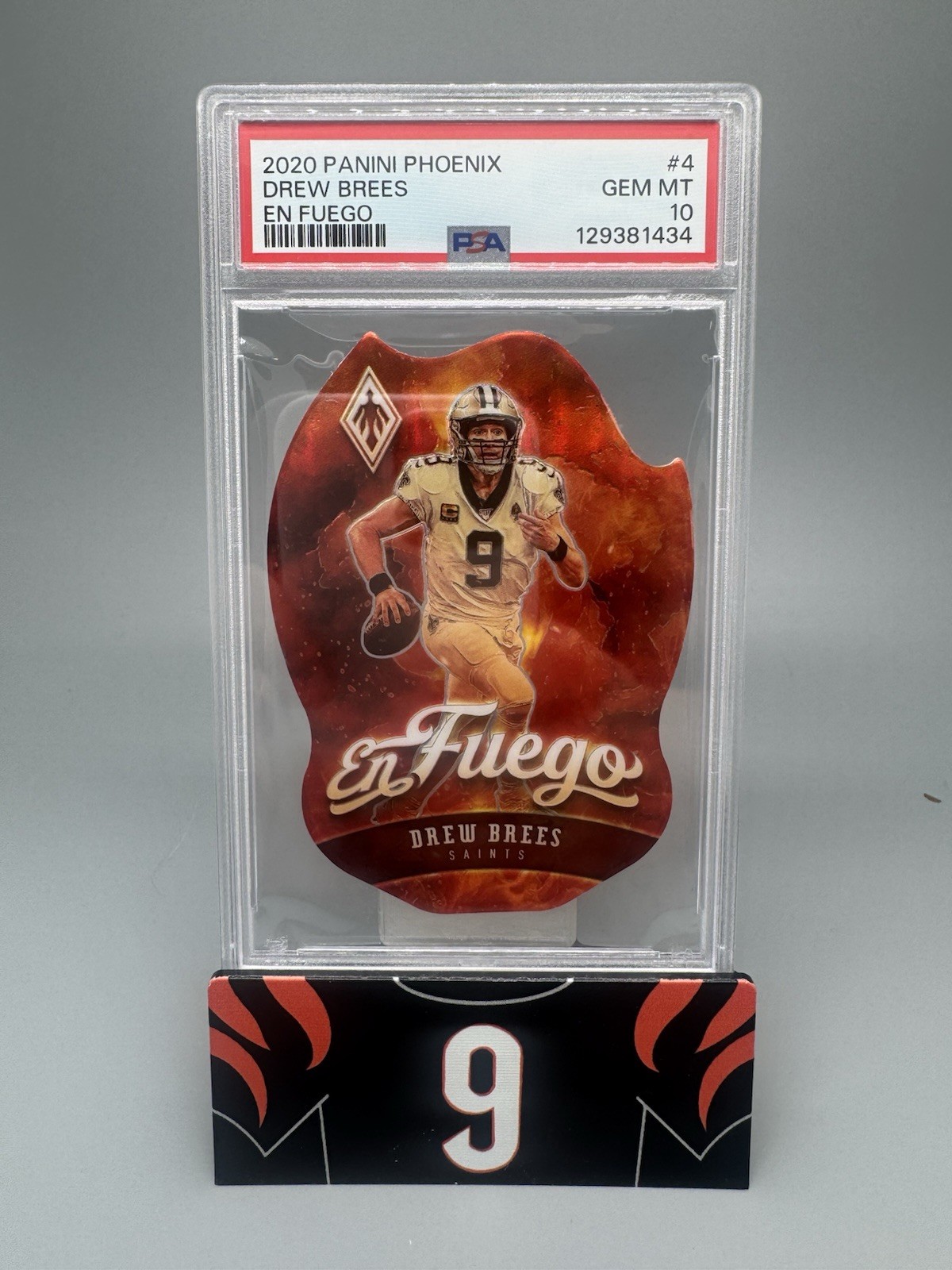 Drew Brees 2020 Phoenix En Fuego SSP Card #4 PSA 10