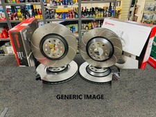 PER VW PASSAT R LINE 2.0 TDI BMT DISCHI FRENO ANTERIORI POSTERIORI BREMBO FORATI SCANALATI