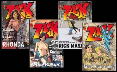 Zack Comic-Magazin (Mosaik Verlag): Kleine Auswahl aus Heft 163 -246 (2013-2019)