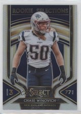 2019 Panini Select Rookie Selections Silver Prizm Chase Winovich #25 6mb