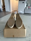 boohoo White Crocodile Embossed Espadrille Wedge Sandals Ankle Strap Buckle 6.5 — photo 3