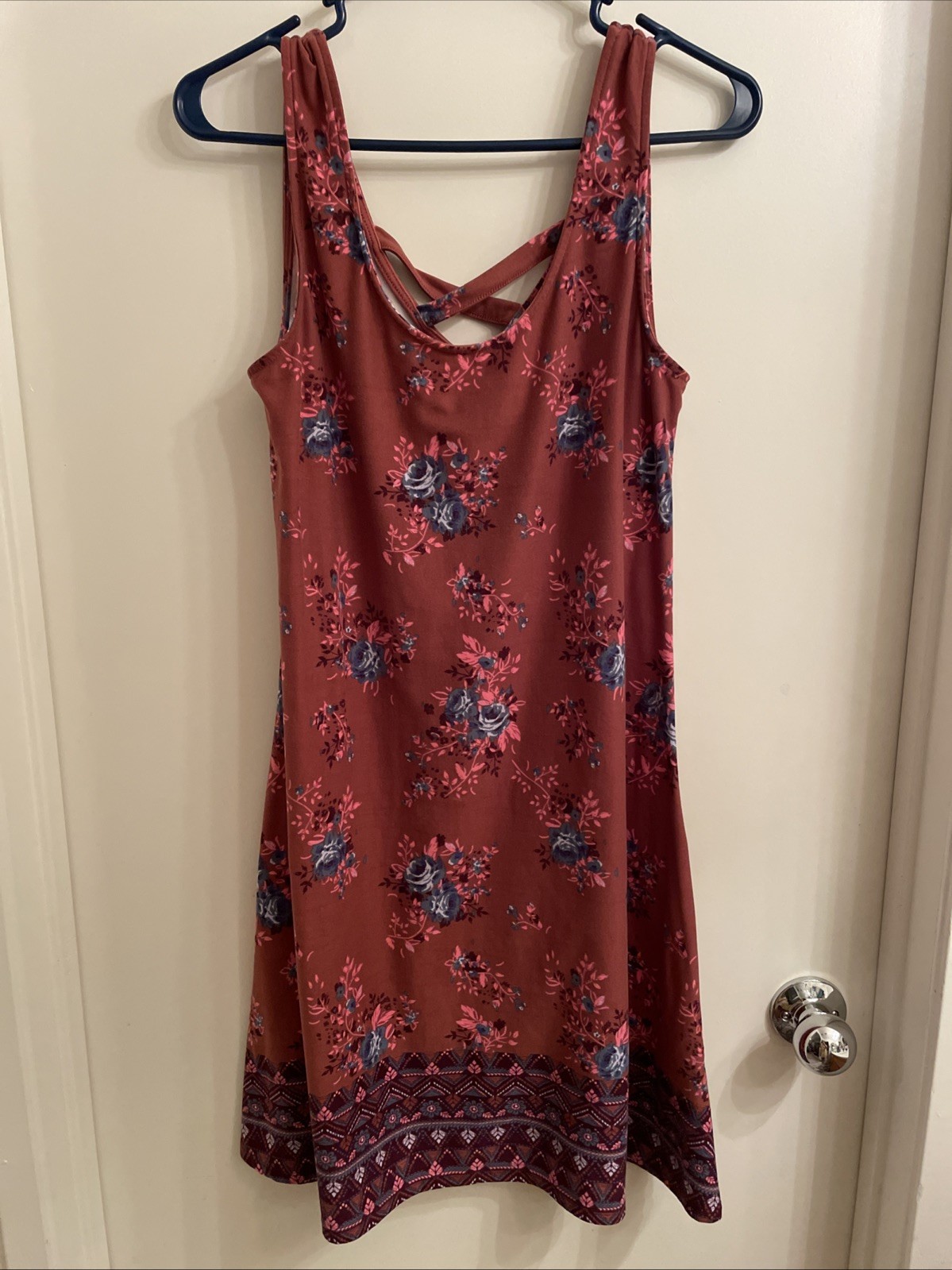 Mudd Brand Sleeveless Flower Dress Size Medium