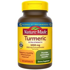 Nature Made Extra Strength Turmeric Curcumin ...