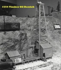 Campbell Scale Models 354 HO ScaleTimber Oil Derrick Kit