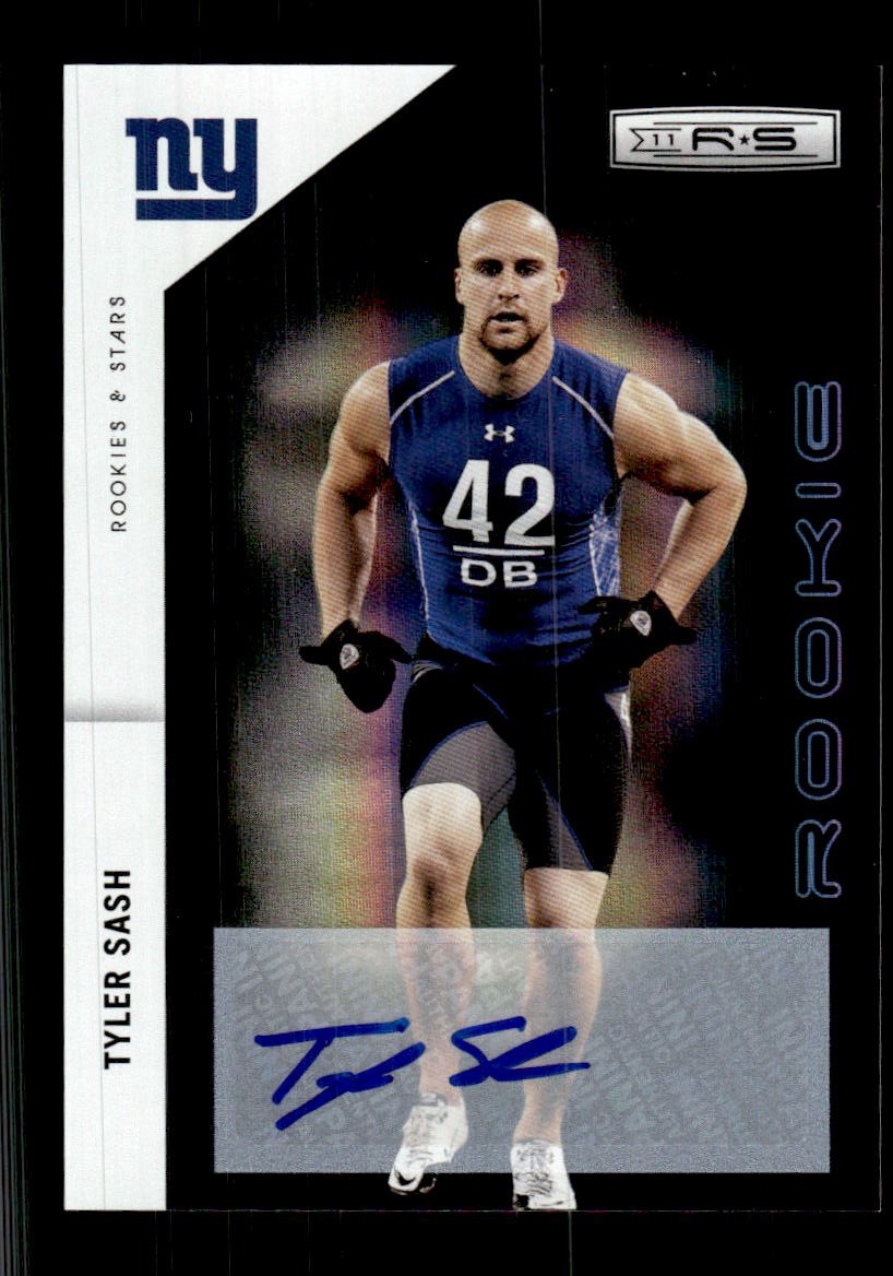 Tyler Sash Panini Rookies & Stars #247 Autograph Holofoil