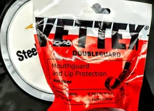 ***** NEW / UNOPENED, "VETTEX" DOUBLEGUARD MOUTH GUARD (ONLY RED LEFT)!!!
