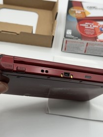 Nintendo 3DS XL Launch Edition Handheld Red Complete! Tested! Games!!
