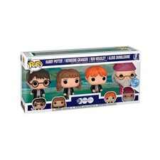 Funko Pop! Harry Potter / Hermione Granger / Ron Weasley / Albus Dumbledore | Exc