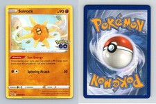 Solrock #39/78 SWSH Pokemon GO Uncommon 2022 TCG Card