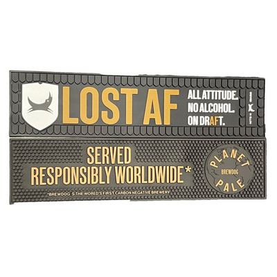 Brewdog Bierdeckel Abtropfschale Bar Läufer Planet Pale Lost AF Neu Handelsqualität