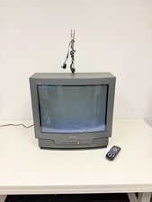 Sony Trinitron 20" KV-20TS29 CRT TV Vintage Retro Gaming w/Remote Tested
