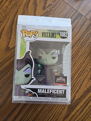 2023 Funko POP! Target Con Exclusive Disney Villains Diamond Maleficent #1082