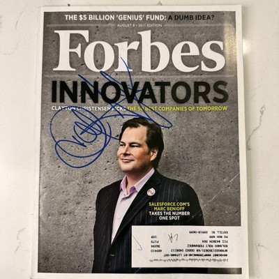 Forbes August 8 2011 Innovators Marc Benioff Magazine