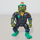 Vintage Make My Day Leo Leonardo Cop Police Figure 1991 Playmates TMNT