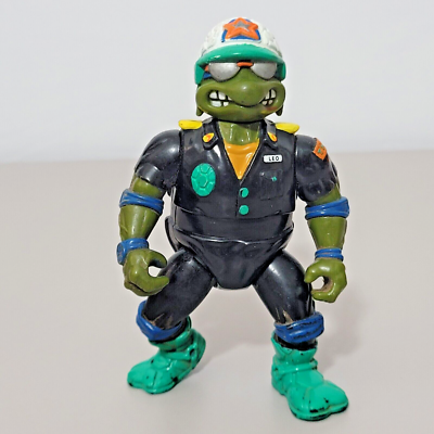 Vintage Make My Day Leo Leonardo Cop Police Figure 1991
