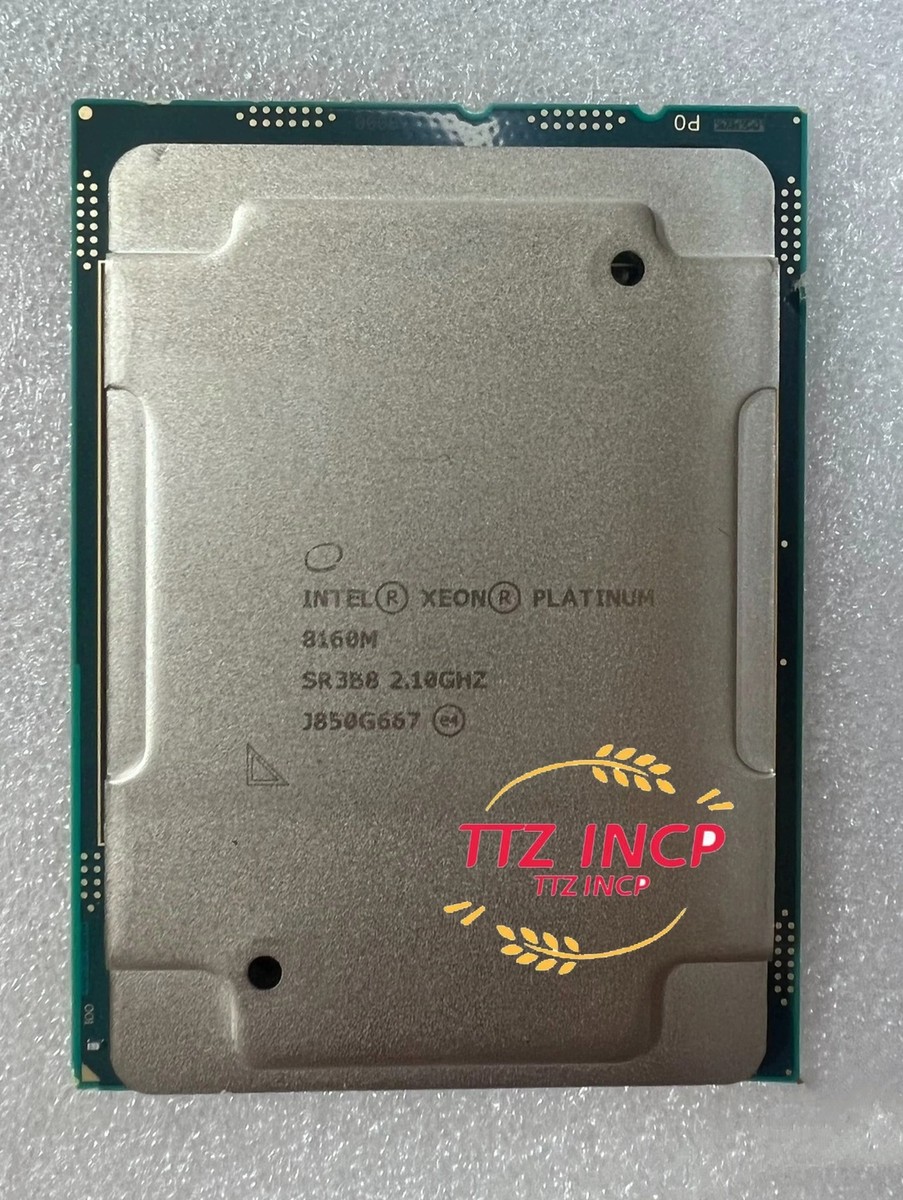 XEON Platinum 8160 2基/512GB SSD + 2TB HD Intel Xeon Platinum 8160 2.1Ghz 33MB 24-Core 150W LGA3647 SR3B0 | eBay