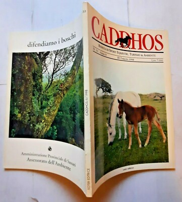 CADDHOS MAGAZIN SPORT REITSPORT N 33 1998 REITTOURISMUS IN OSILO - PEPPINO PES 