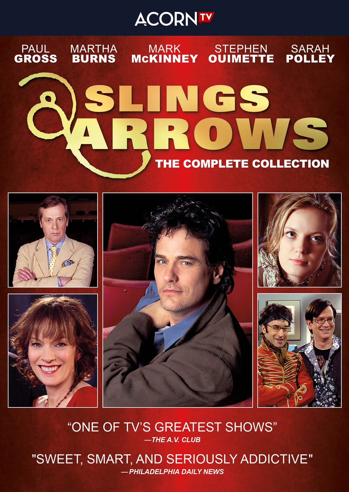 Slings Arrows Complete Collection (DVD) Paul Gross Martha Burns Stephen Ouimette