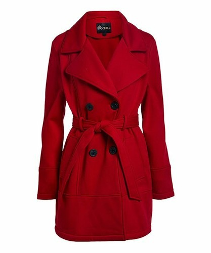 Big Chill Candy Apple Fleece Trench 