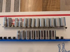 Craftsman USA 3/8" Drive 6-Point Mid-Length Sockets - metric and SAE; pick size