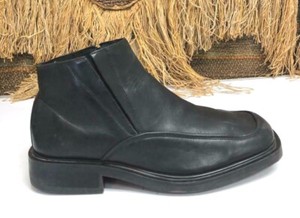 kenneth cole black leather boots