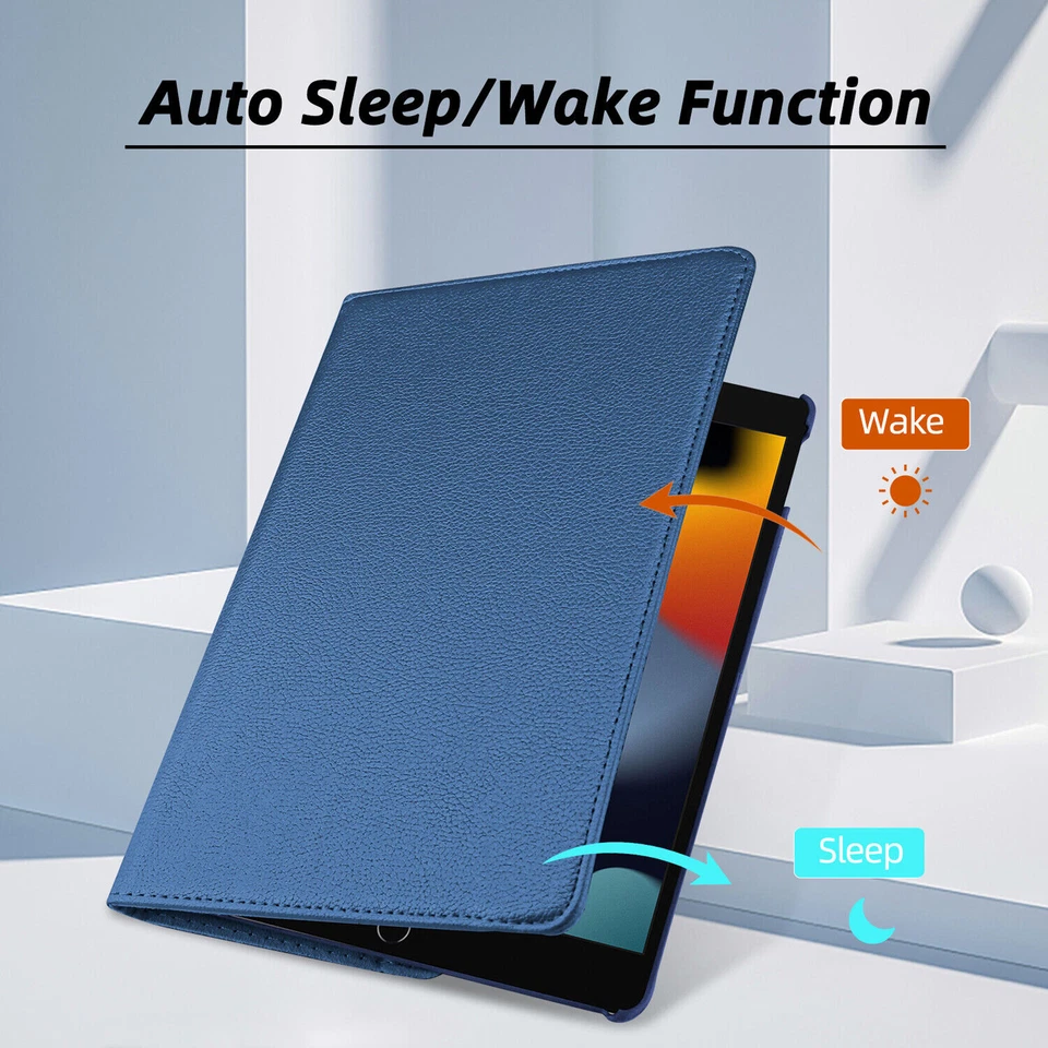 Case for  10.5 iPad Air 3rd 3 Generation 360 Rotating Smart Magnetic Cover Stand - Image 4 of 4