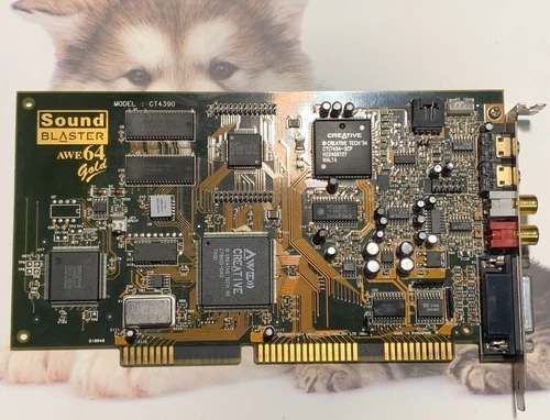 CREATIVE CT4390 SOUND BLASTER AWE 64 GOLD SOUND CARD ISA